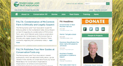Desktop Screenshot of conserveland.org